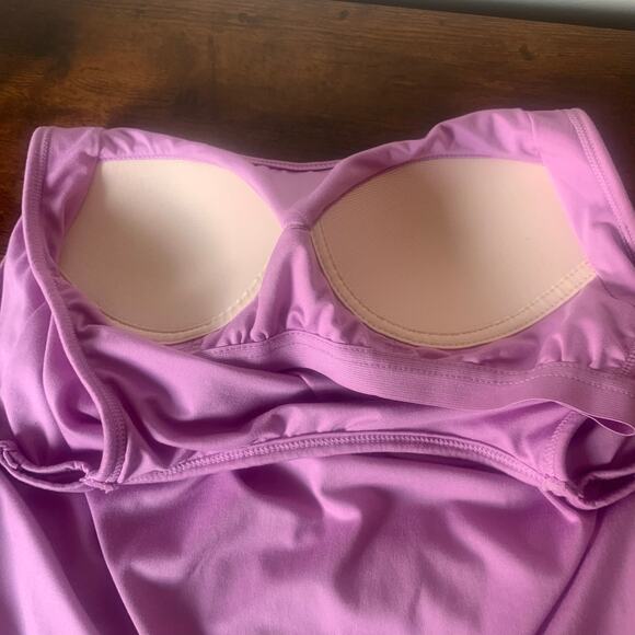 32 Degrees Cool Lavender Slip Dress with Built-in Bra Size XS - Picture 7 of 10